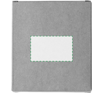 Cardboard box with chalk